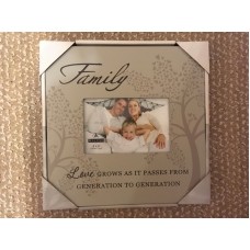 NEW Malden 4x6" Photo Picture Frame FAMILY LOVE GENERATIONS   372402624855